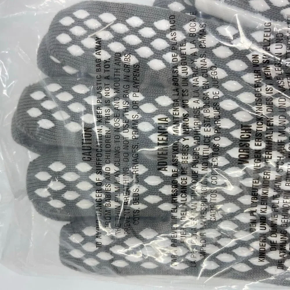 Pampered Chef Oven Gloves Mitts Gray One Size New In Package Unused
